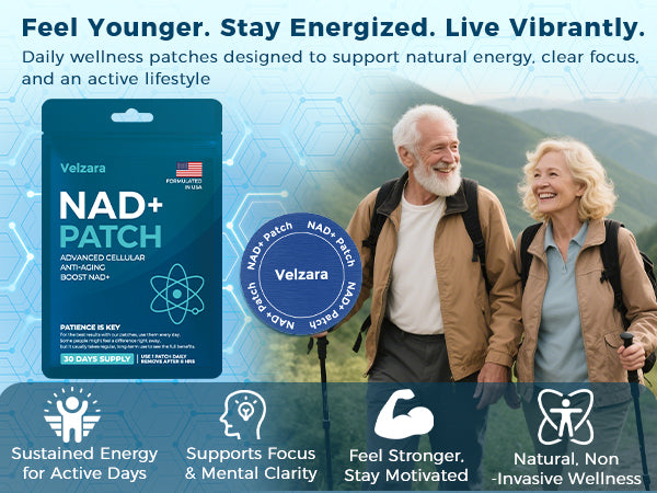 NAD+ Patches 30 Days Supply