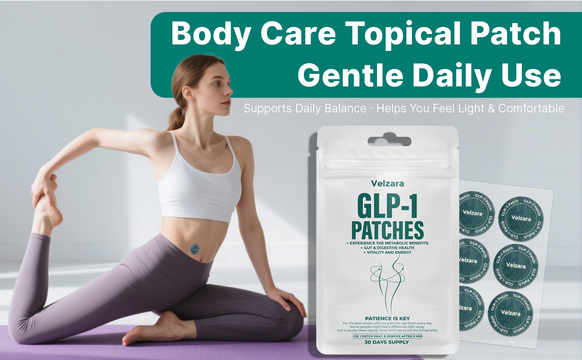 GLP-1 Patches 30 Days Supply